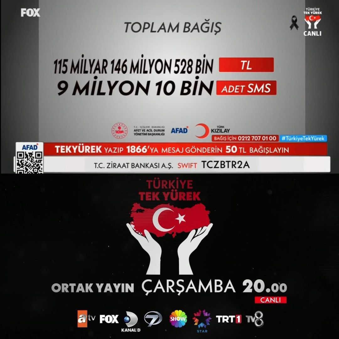 البث المشترك لنجوم تركيا